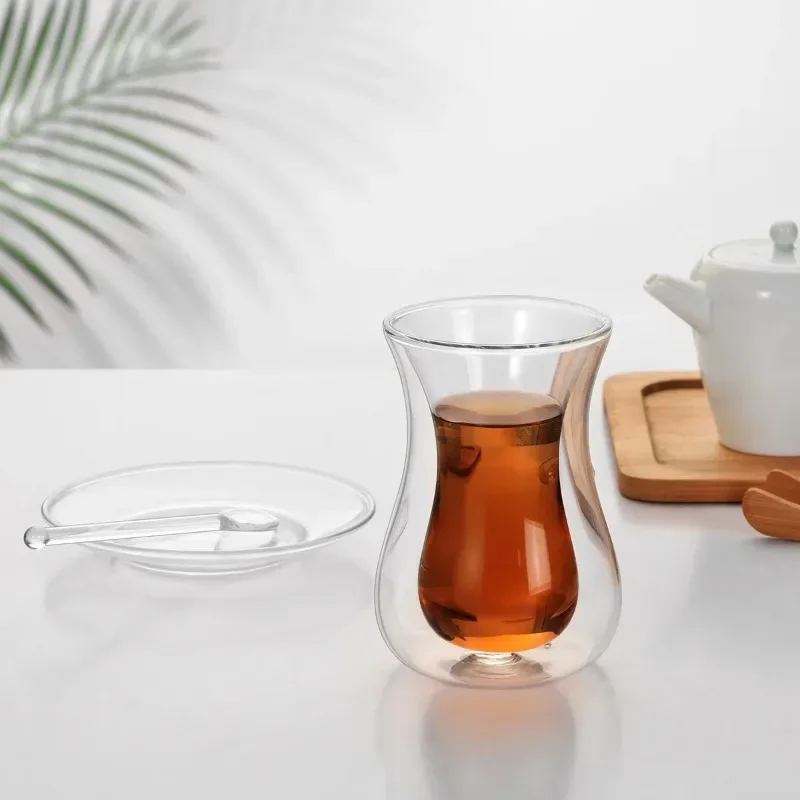 Beauty Black Tea Cup Saucer Te - đánh giá và giá Espresso Shot Glass