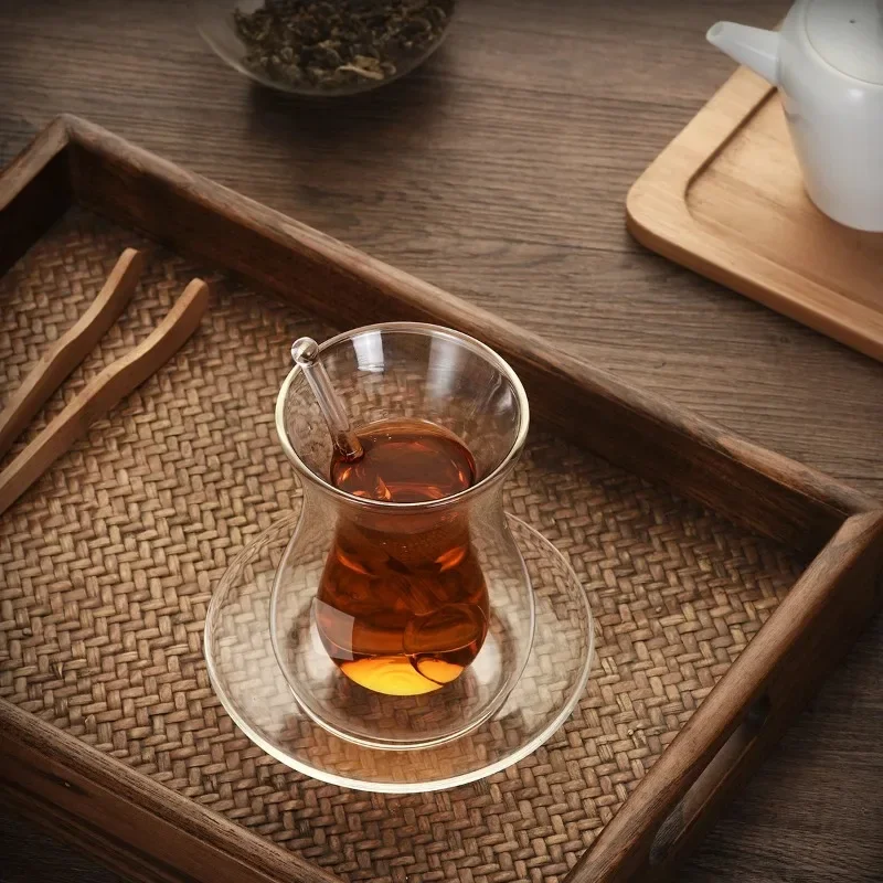 Beauty Black Tea Cup Saucer Te - đánh giá và giá Espresso Shot Glass