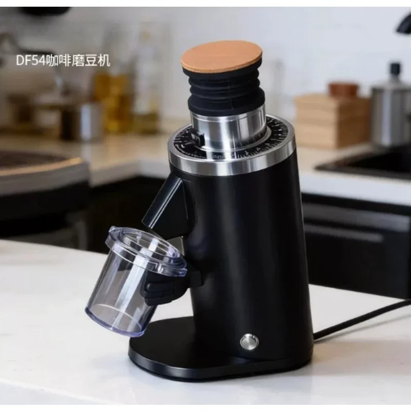 DF54 Electric Coffee Bean Grin - đánh giá và giá Coffee Grinder Burr Flat