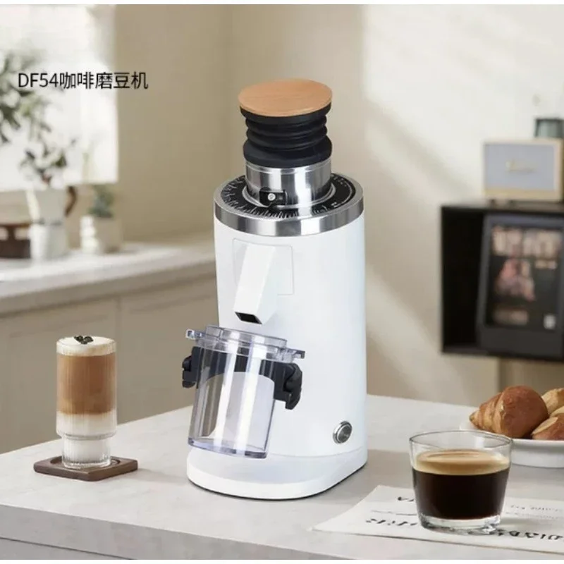 DF54 Electric Coffee Bean Grin - đánh giá và giá Coffee Grinder Burr Flat